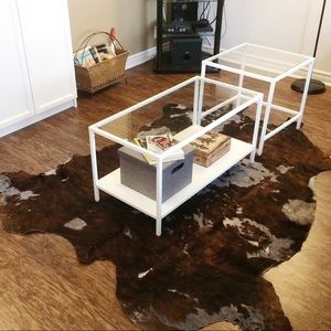 Large Farmhouse Accent Rug or Throw